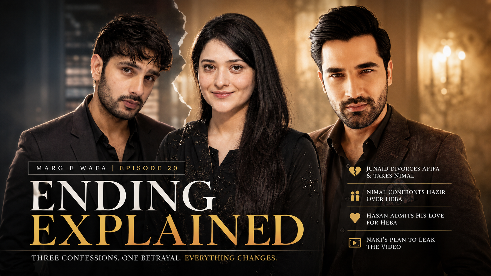 Marg e Wafa Episode 20 HUM TV cast in a tense confrontation scene